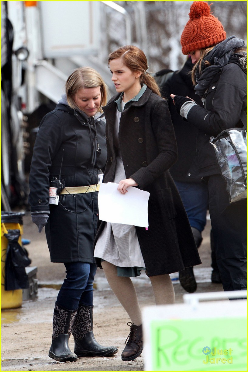 Emma Watson Celebrates 24th Birthday on 'Regression' Set