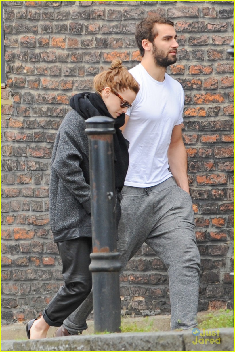 Emma Watson & Boyfriend Matthew Janney Take Casual Weekend Stroll Together