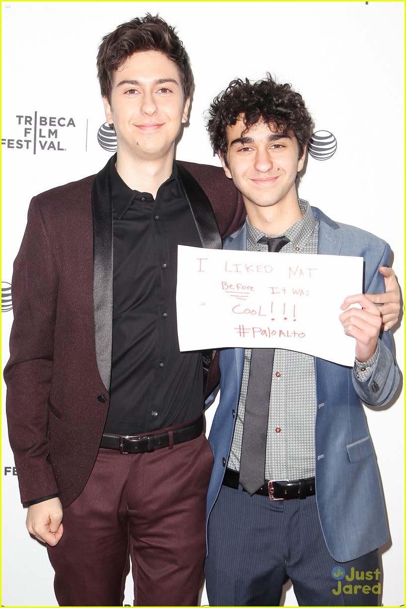 Emma Roberts & Nat Wolff Premiere 'Palo Alto' at Tribeca 2014