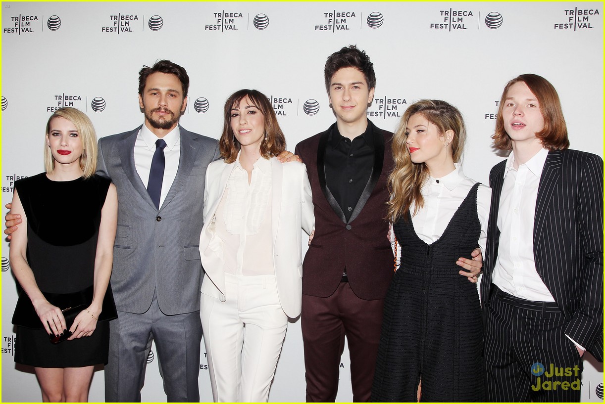 Emma Roberts & Nat Wolff Premiere 'Palo Alto' at Tribeca 2014