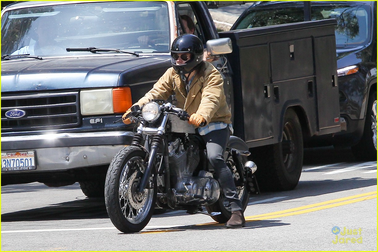 Harry Styles is One Hot Motorcycle Man!