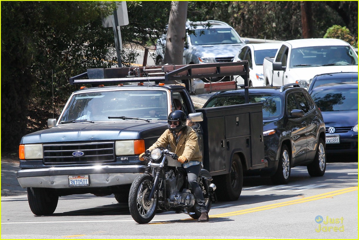 Harry Styles is One Hot Motorcycle Man!