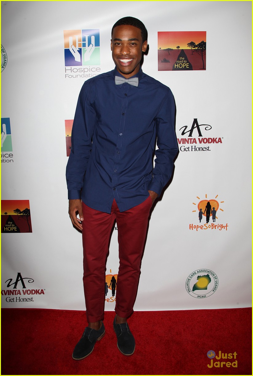 Jessica Stroup & Titus Makin Jr Show Support at Road to Hope Charity Event