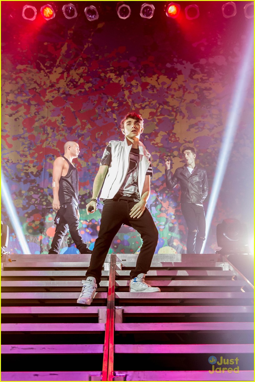 The Wanted Light Up Detroit Rock City