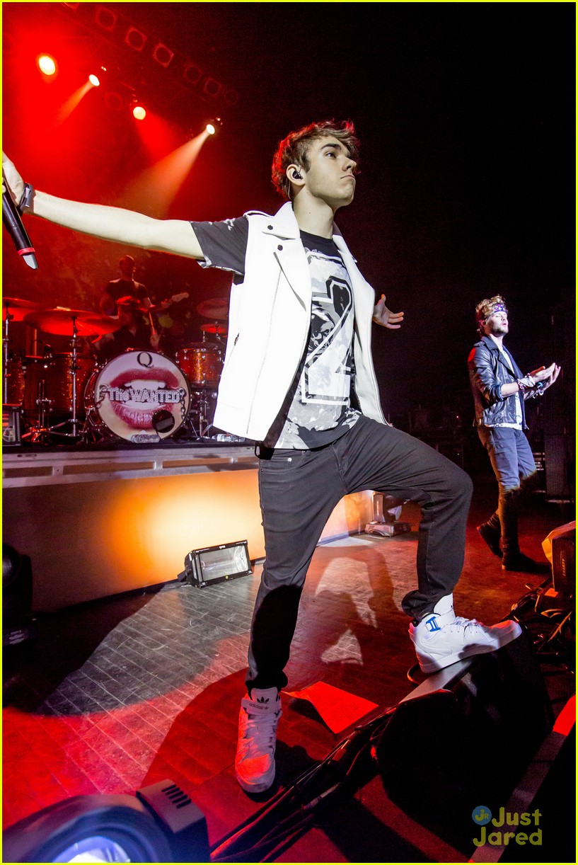 The Wanted Light Up Detroit Rock City