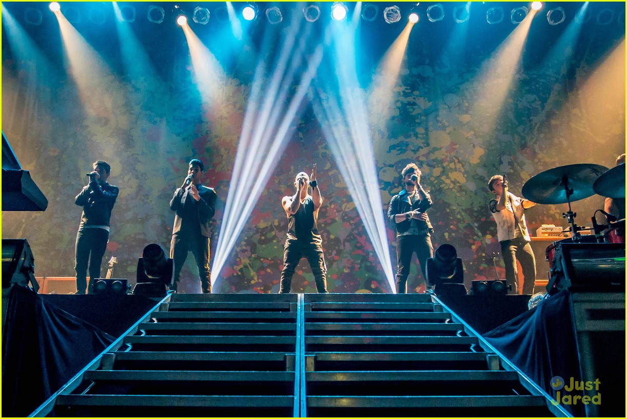 The Wanted Light Up Detroit Rock City