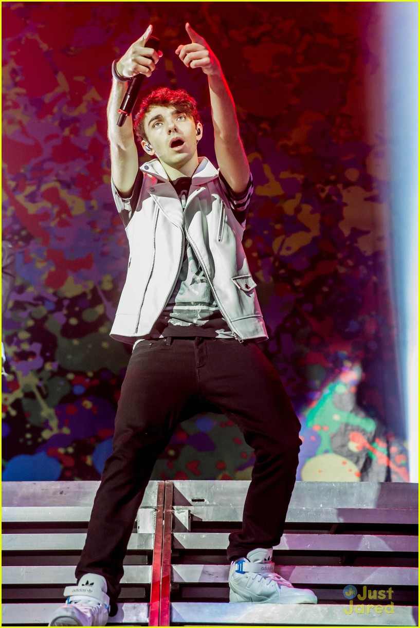 The Wanted Light Up Detroit Rock City