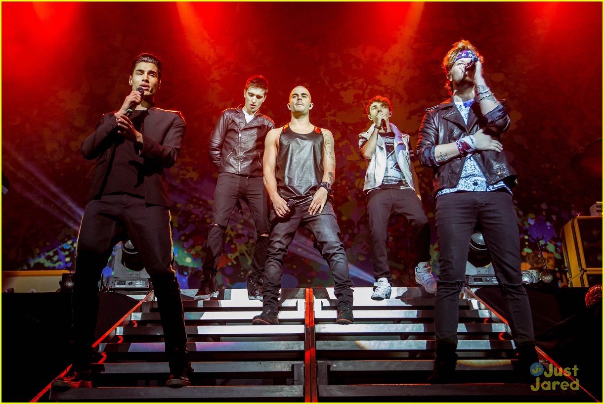 The Wanted Light Up Detroit Rock City