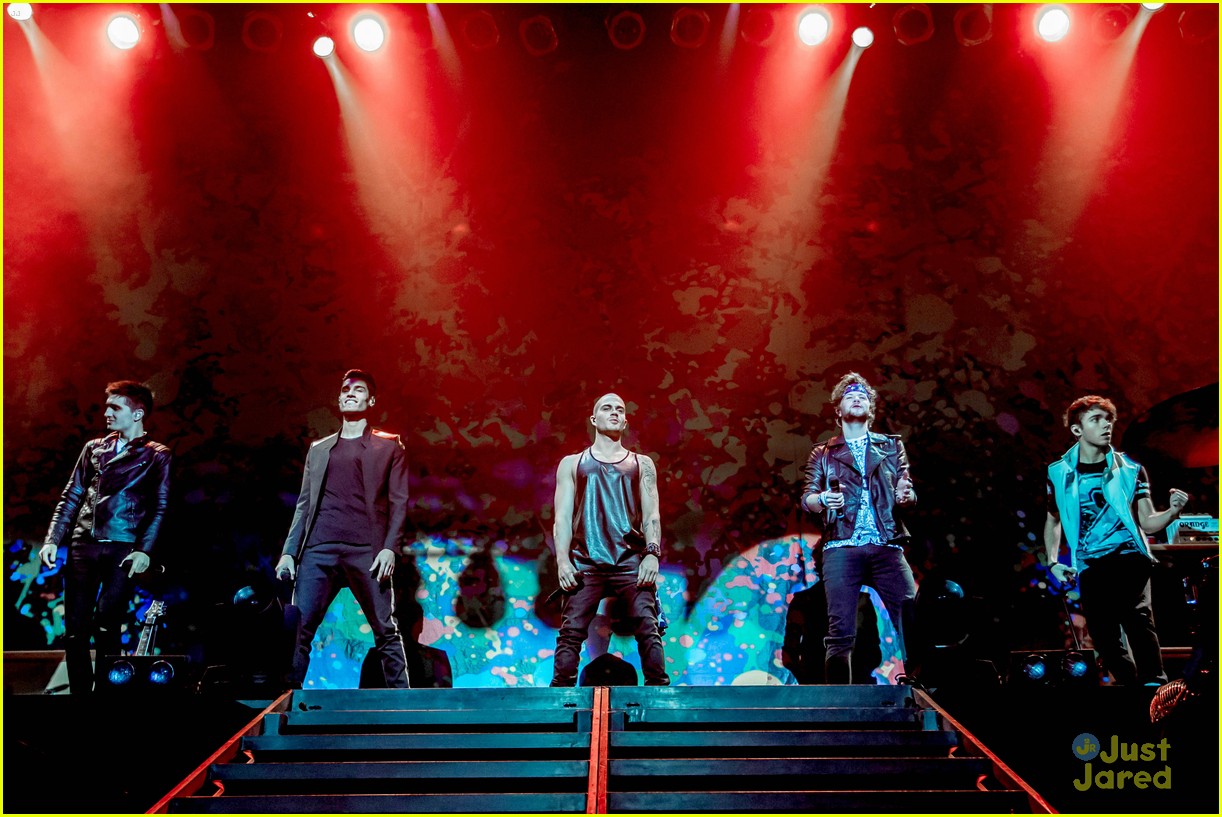 The Wanted Light Up Detroit Rock City