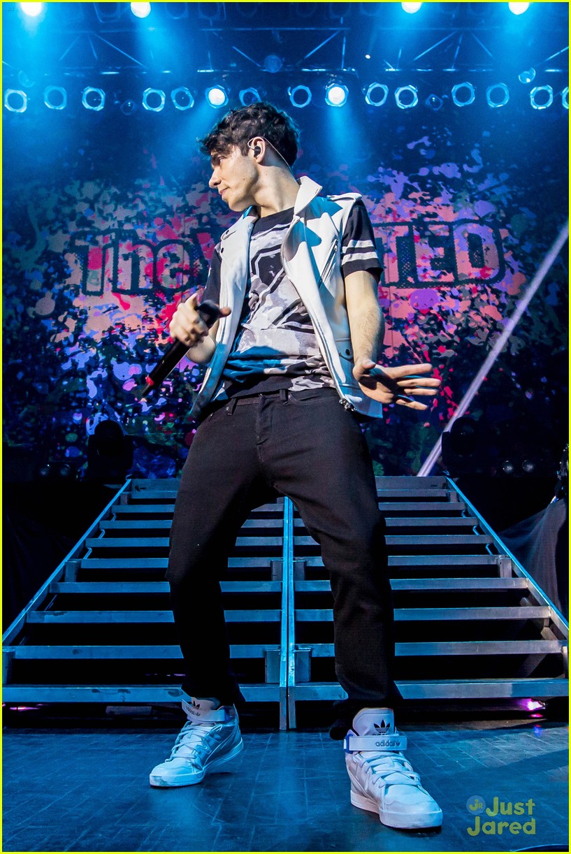 The Wanted Light Up Detroit Rock City