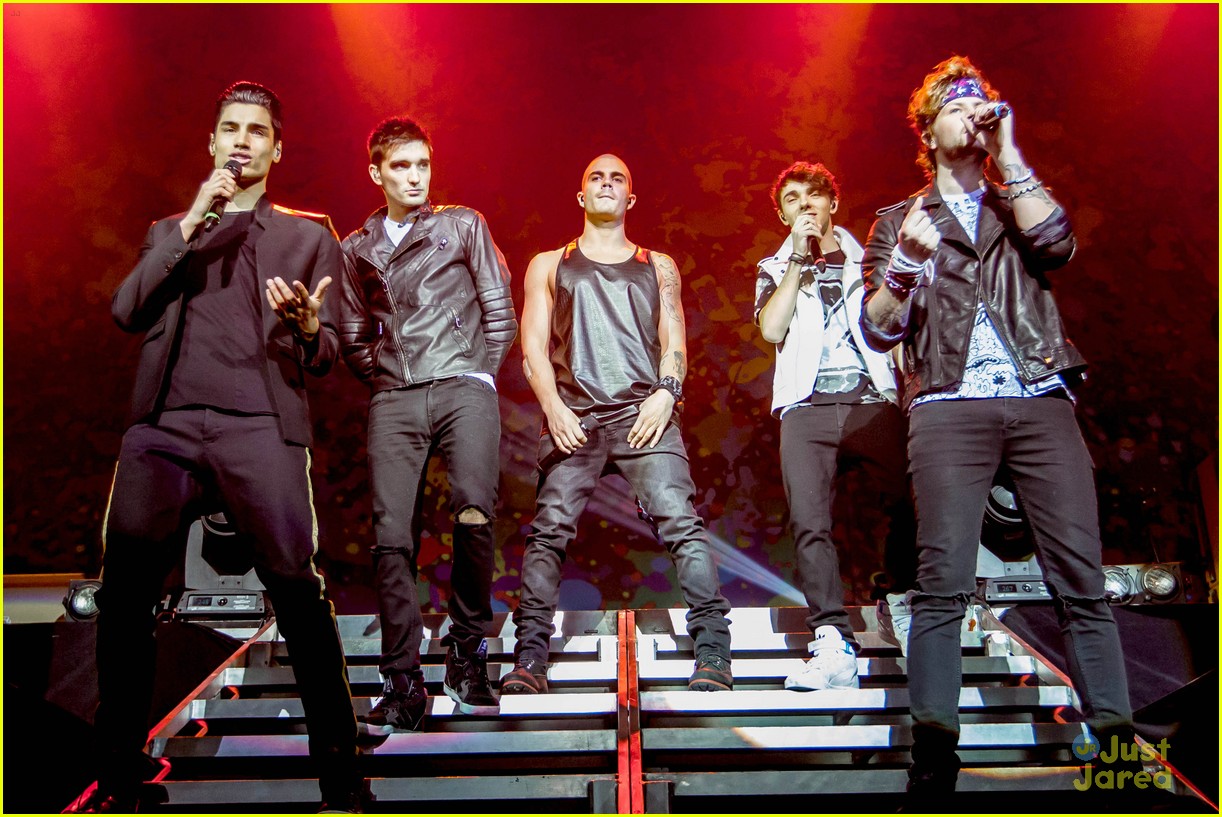 The Wanted Light Up Detroit Rock City