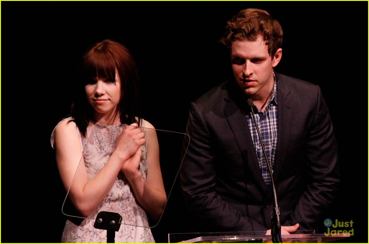 Carly Rae Jepsen & Joe Carroll: Cinderella & Prince Charming Go To The Lucille Lortel Awards