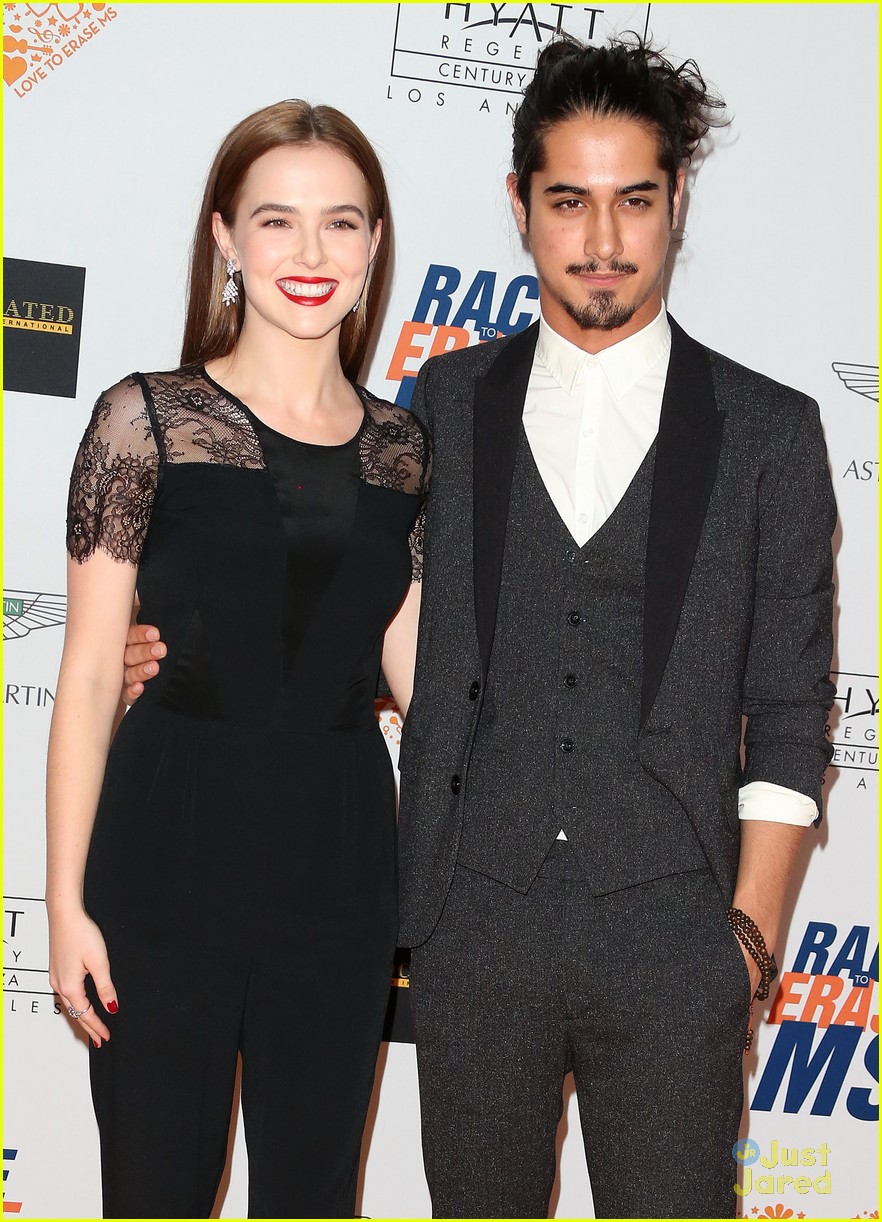 Avan Jogia Cozies Up to Girlfriend Zoey Deutch at 'Race to Erase MS' Event!