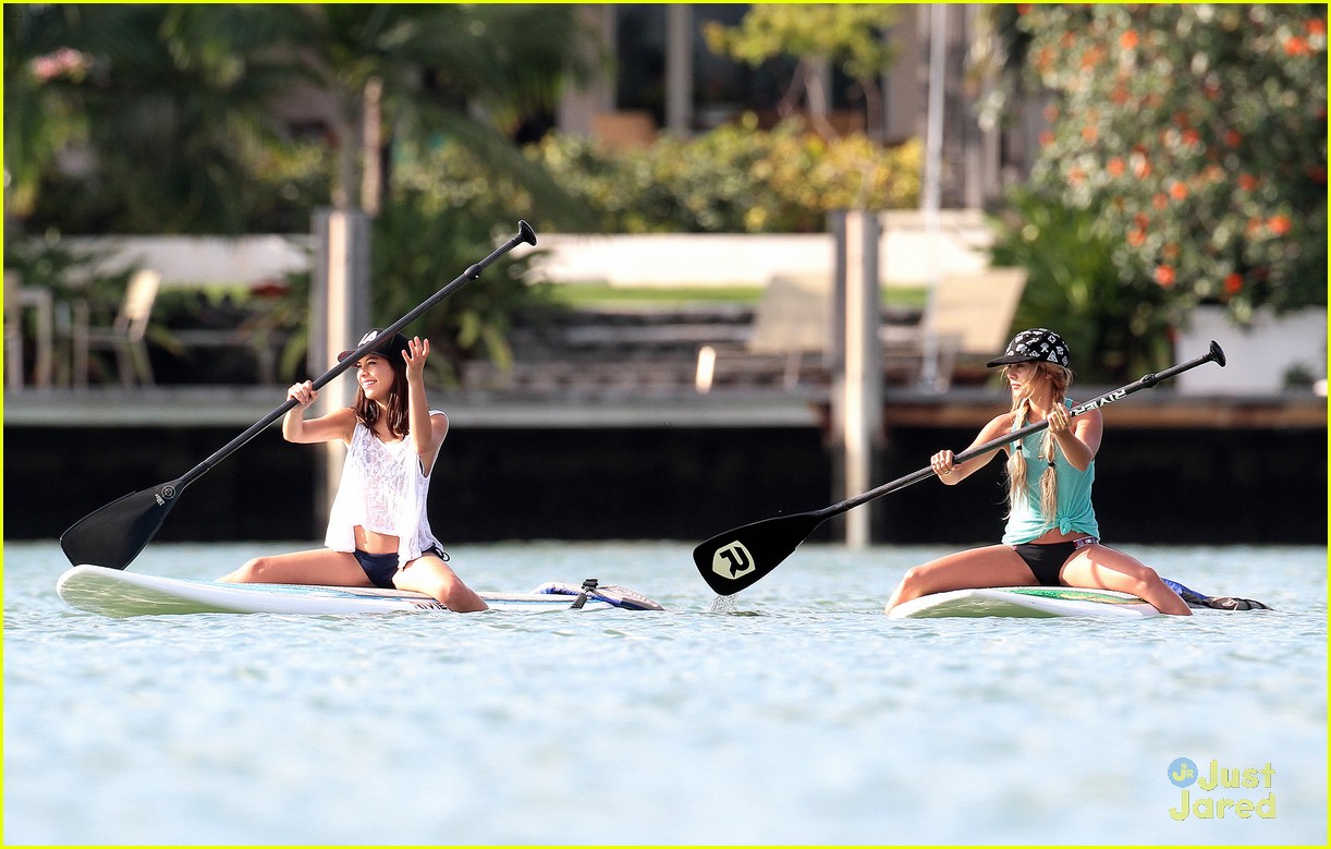 Vanessa Hudgens Show Off Major Paddleboarding Skills in Her Bikini!
