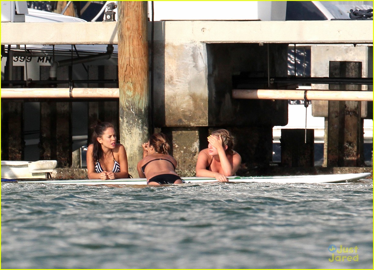 Vanessa Hudgens Show Off Major Paddleboarding Skills in Her Bikini!