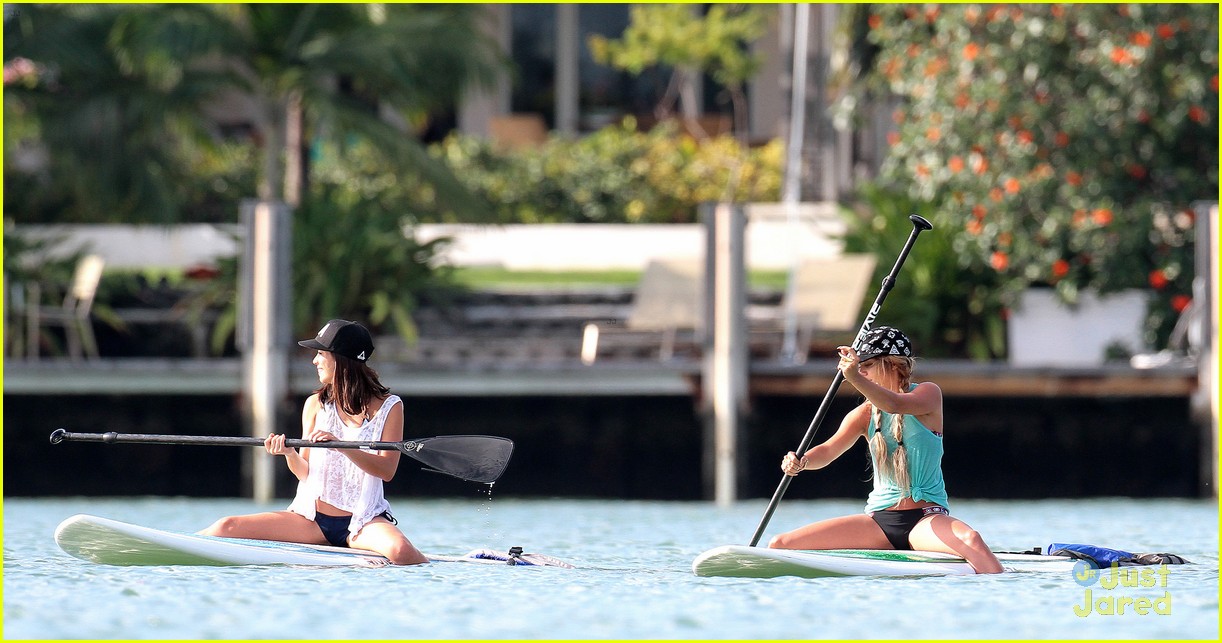 Vanessa Hudgens Show Off Major Paddleboarding Skills in Her Bikini!