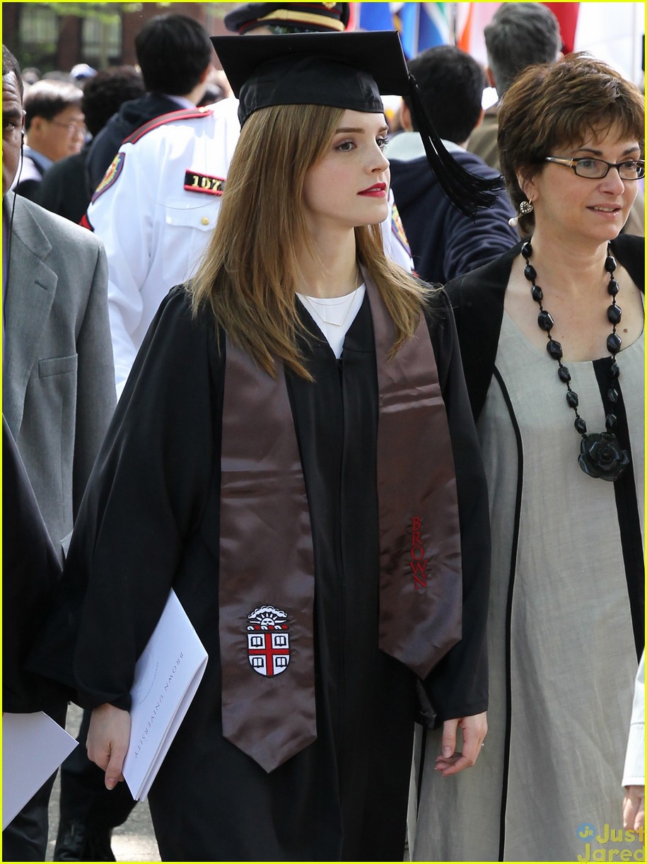 Emma Watson Graduates From Brown University - See the Pics Here!