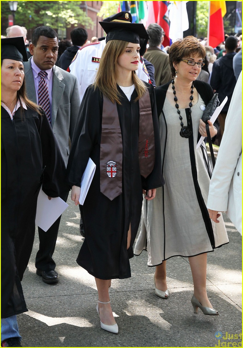 Emma Watson Graduates From Brown University - See the Pics Here!