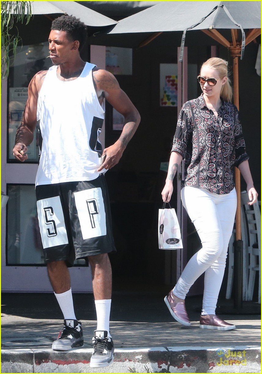 Iggy Azalea Grabs Lunch with Boyfriend Nick Young