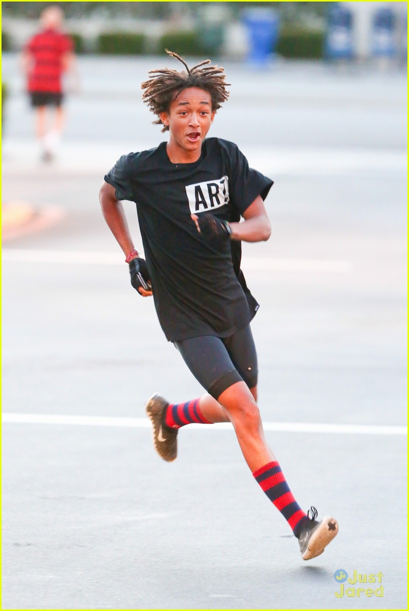 Jaden Smith Let Kris Jenner Borrow His Batman Boots After Kim Kardashian's Wedding!