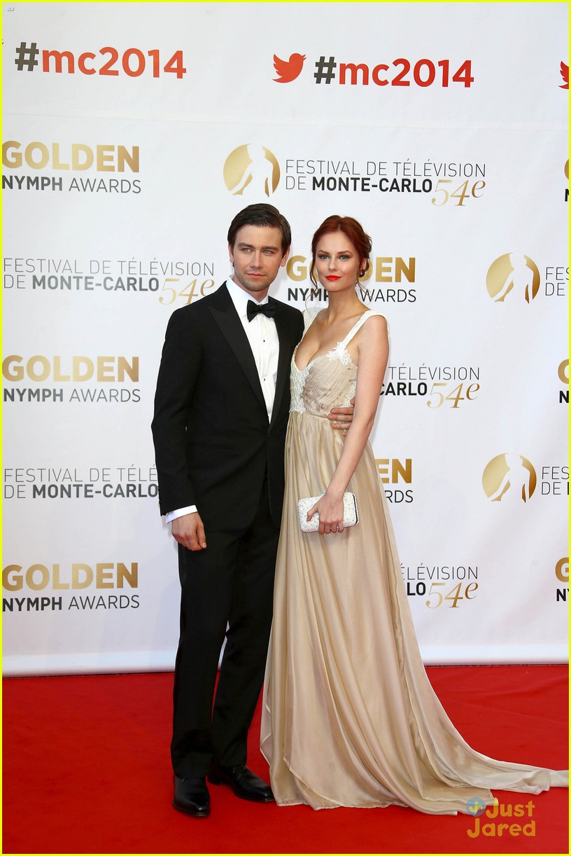 Adelaide Kane & Torrance Coombs Close Out Monte Carlo TV Festival!
