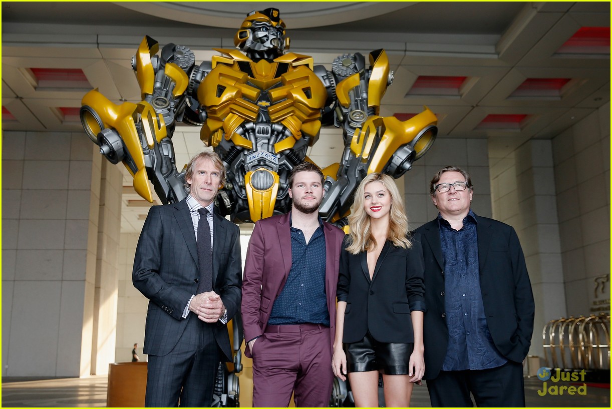 Nicola Peltz & Jack Reynor Bring Bumblebee to Beijing!