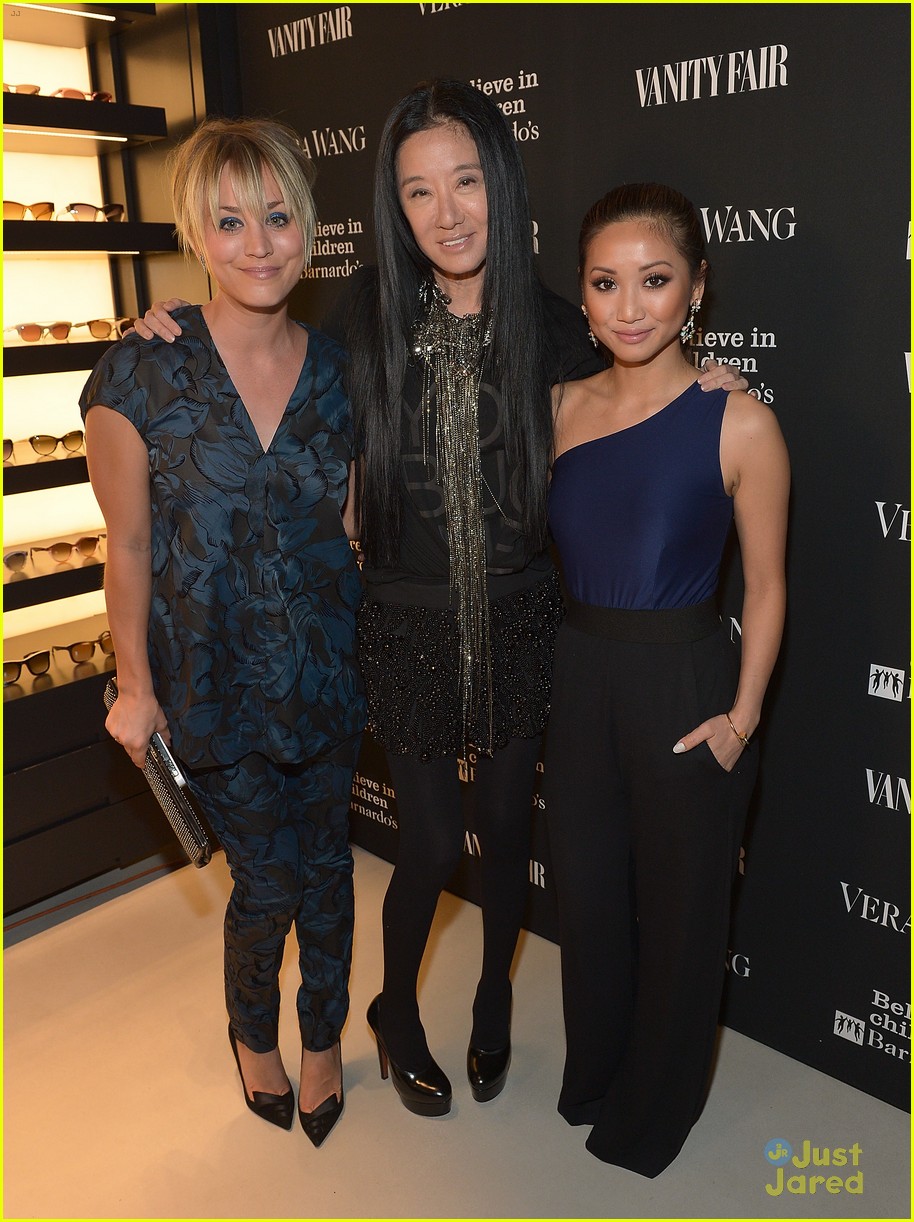 Victoria Justice & Vanessa Marano Strike a Pose at Vera Wang Opening with Brenda Song!