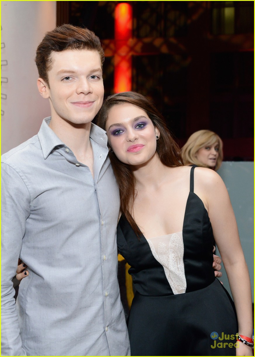 'The Giver' Stars Cameron Monaghan & Odeya Rush Head To 'Sin City' Game Launch & Party at Comic-Con 2014