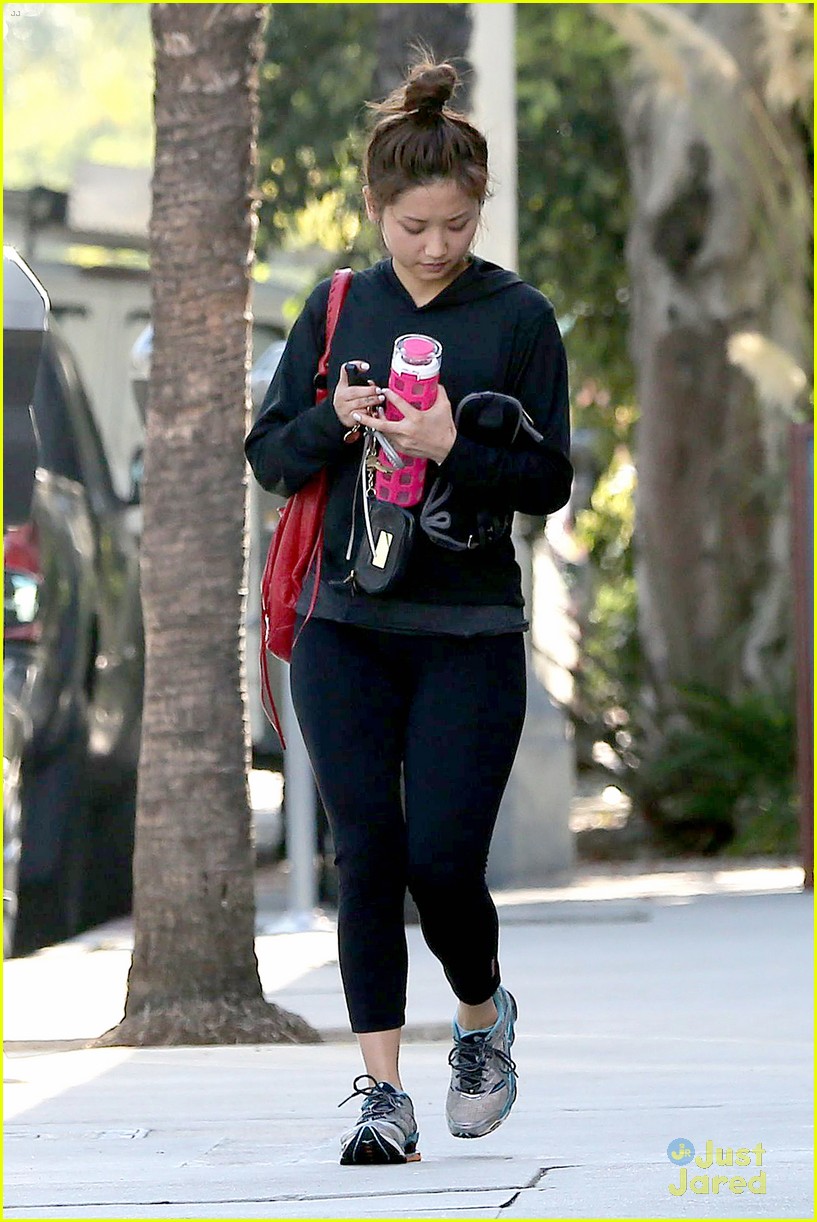Brenda Song Starts Her Week Off Right with a Workout