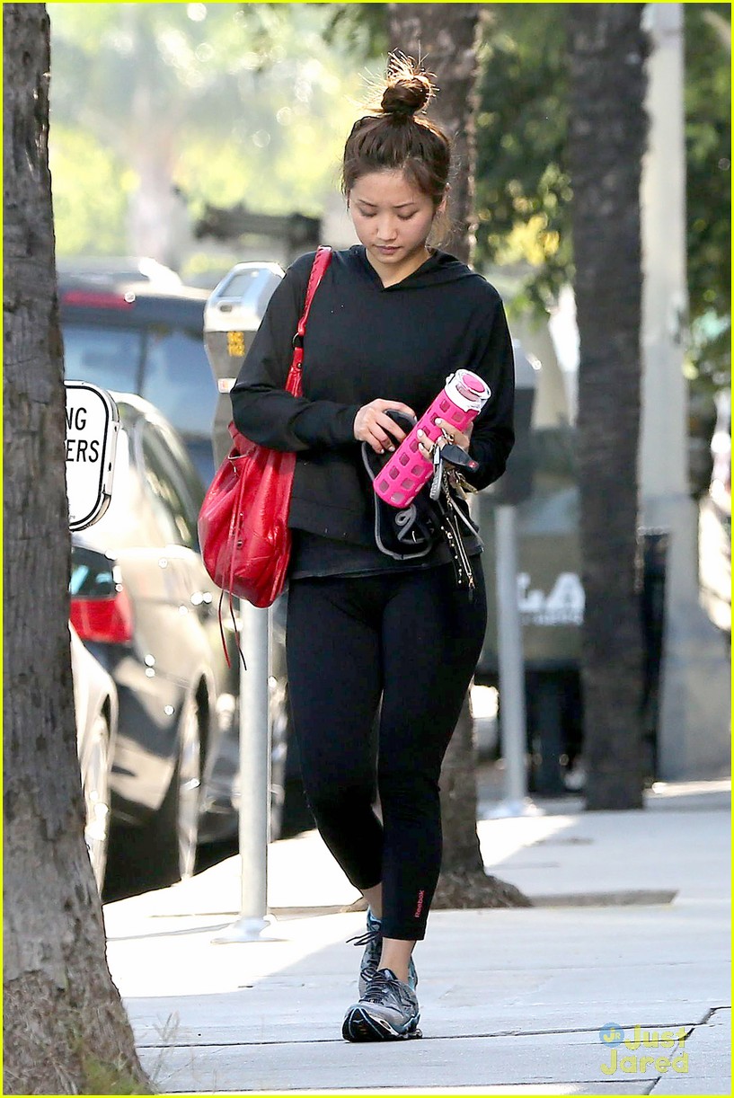Brenda Song Starts Her Week Off Right with a Workout