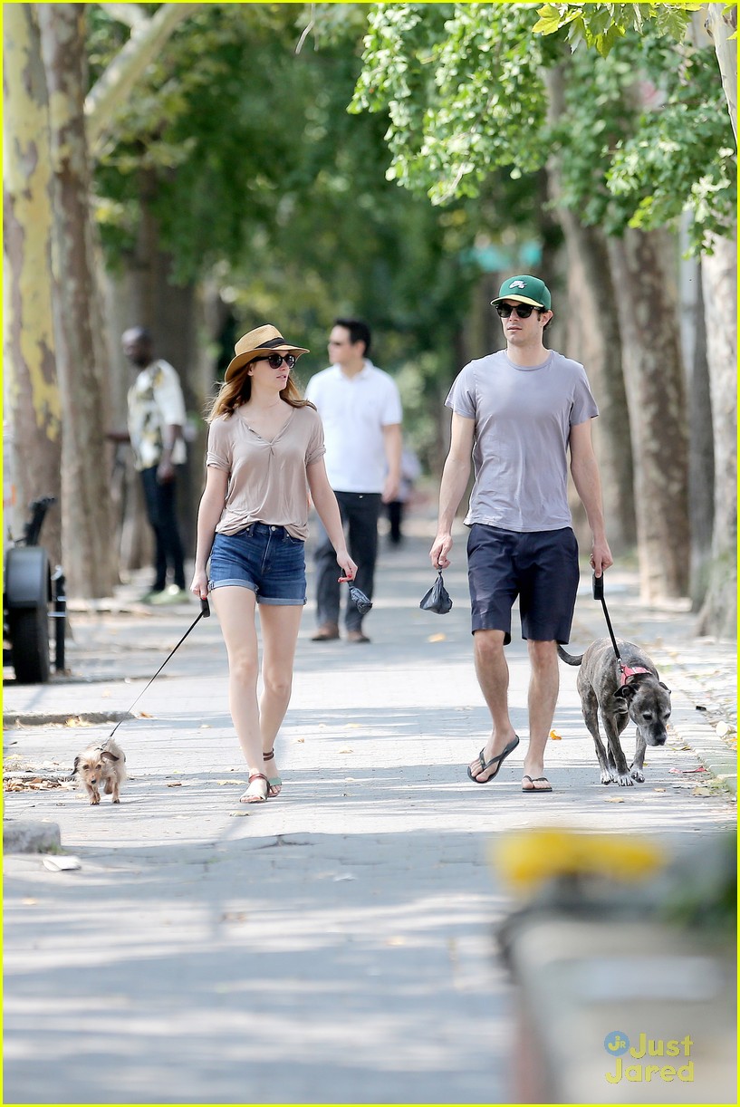 Leighton Meester Has the Look of Love on Dog Walk with Adam Brody!