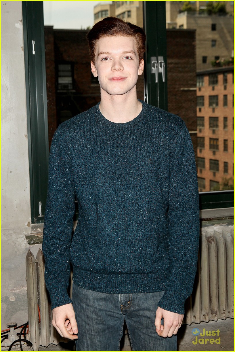 Cameron Monaghan Keeps it Sharp at 'The Giver' NYC Premiere