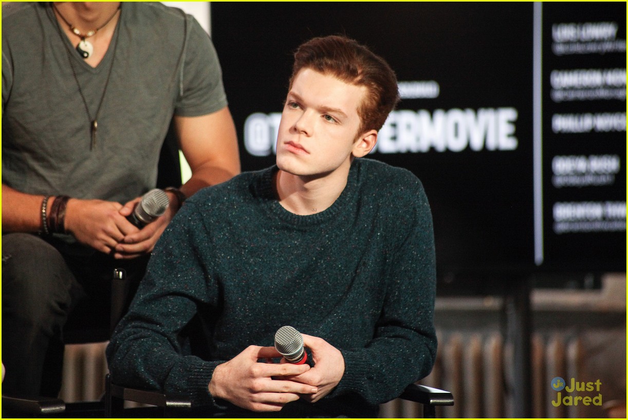 Cameron Monaghan Keeps it Sharp at 'The Giver' NYC Premiere