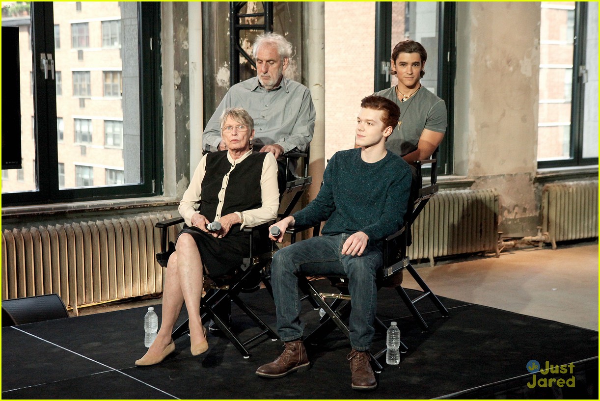 Cameron Monaghan Keeps it Sharp at 'The Giver' NYC Premiere