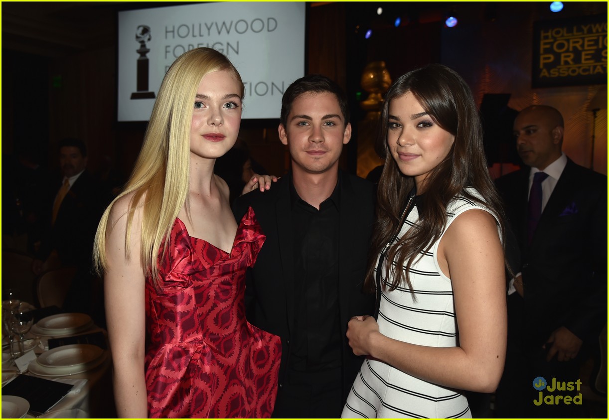 Elle Fanning & Hailee Steinfeld Turn Heads at HFPA Banquet 2014