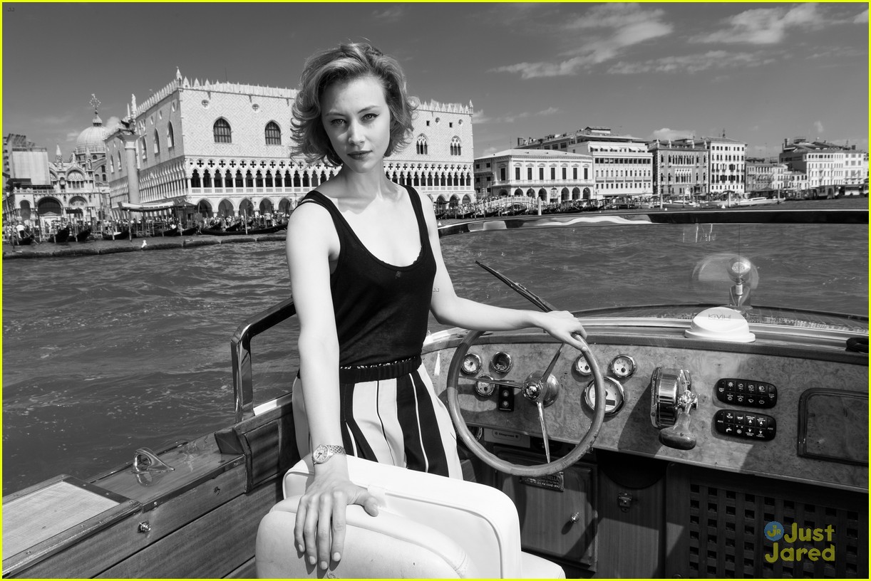 Sarah Gadon Gets Serious for Venice Film Festival Photo Shoot