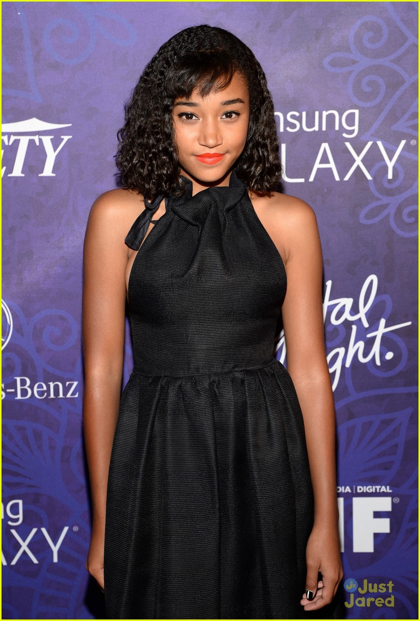 Kiernan Shipka & Amandla Stenberg Are Adorable BFFs at Pre-Emmy Party! -  Just Jared Jr.