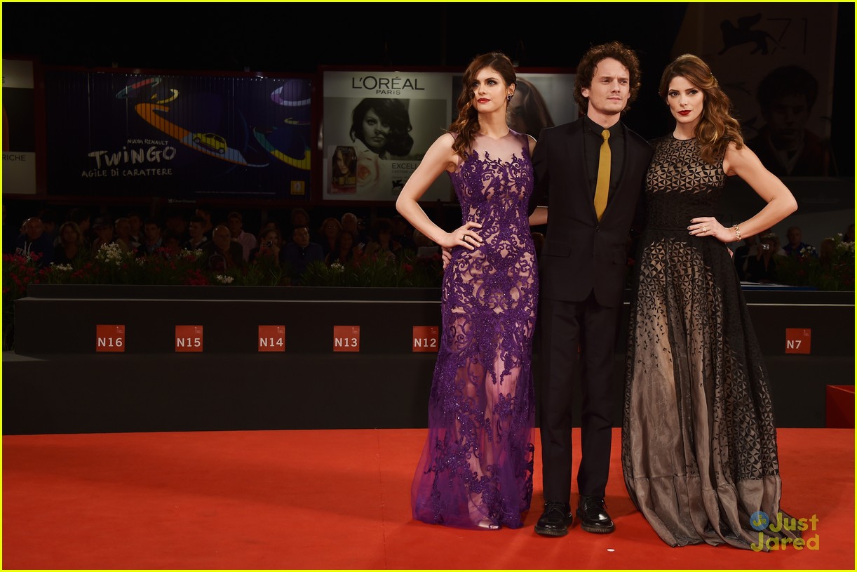 Alexandra Daddario & Ashley Greene Premiere 'Burying The Ex' In Venice with Anton Yelchin