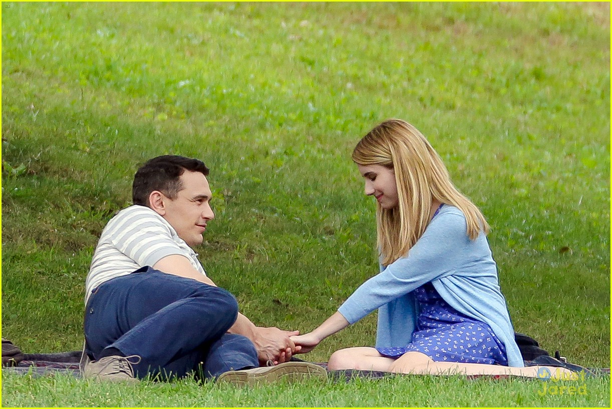 Emma Roberts Makes Out with James Franco for their Upcoming Movie 'Michael'