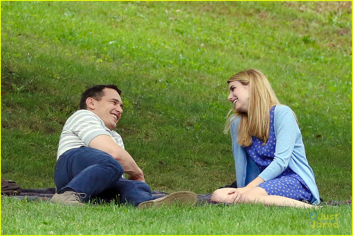 Emma Roberts Makes Out with James Franco for their Upcoming Movie 'Michael'