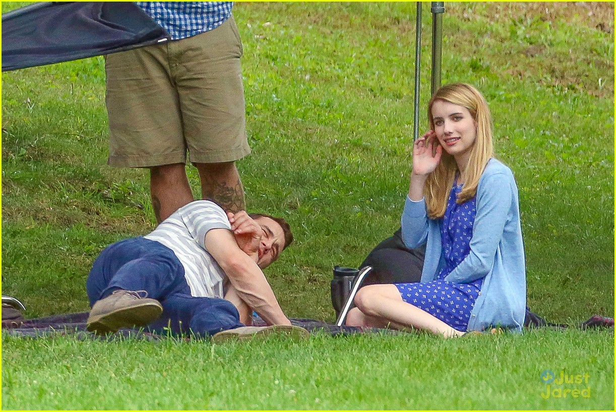 Emma Roberts Makes Out with James Franco for their Upcoming Movie 'Michael'