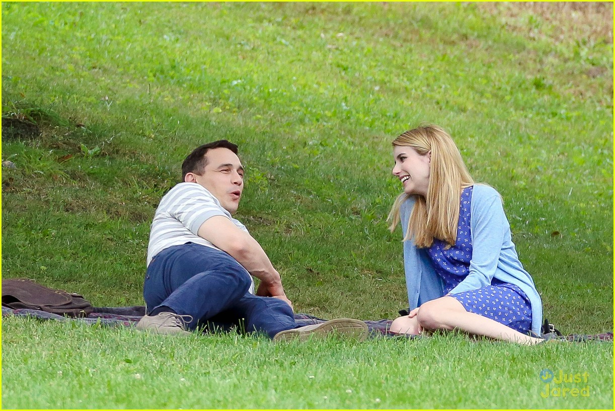 Emma Roberts Makes Out with James Franco for their Upcoming Movie 'Michael'