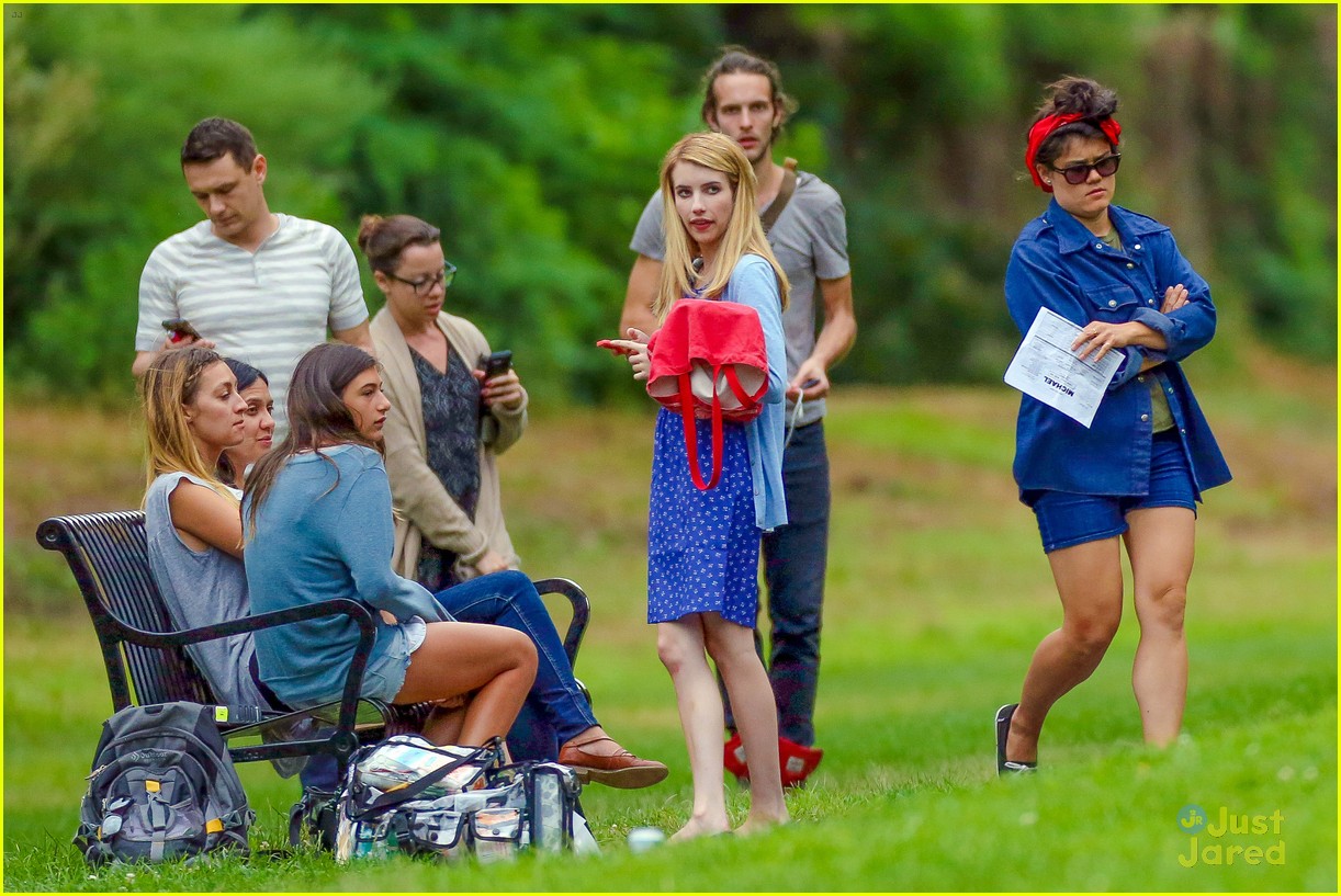 Emma Roberts Makes Out with James Franco for their Upcoming Movie 'Michael'