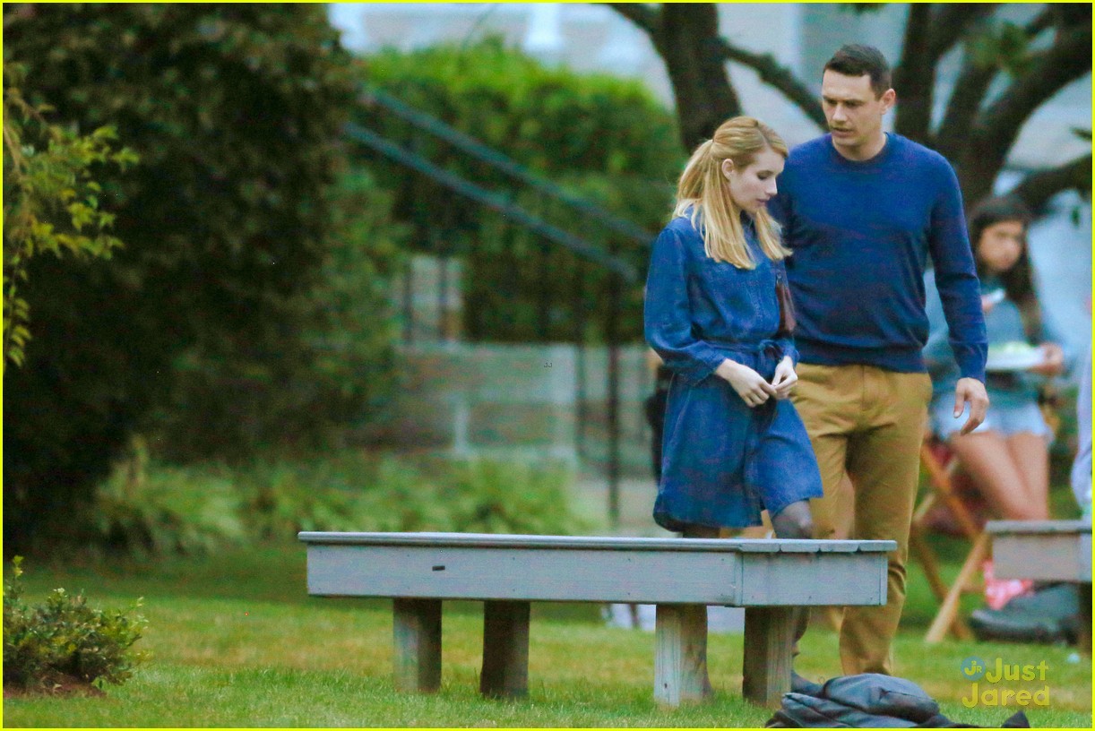 Emma Roberts Makes Out with James Franco for their Upcoming Movie 'Michael'