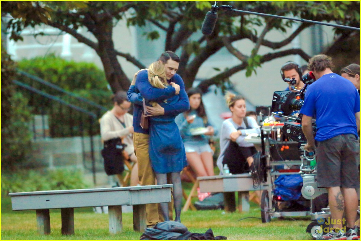 Emma Roberts Makes Out with James Franco for their Upcoming Movie 'Michael'