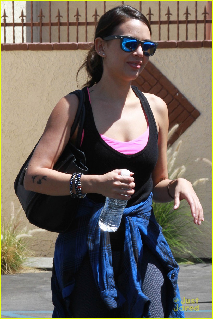 Janel Parrish Says She Has 'Great Coach' In DWTS Partner Val Chmerkovskiy