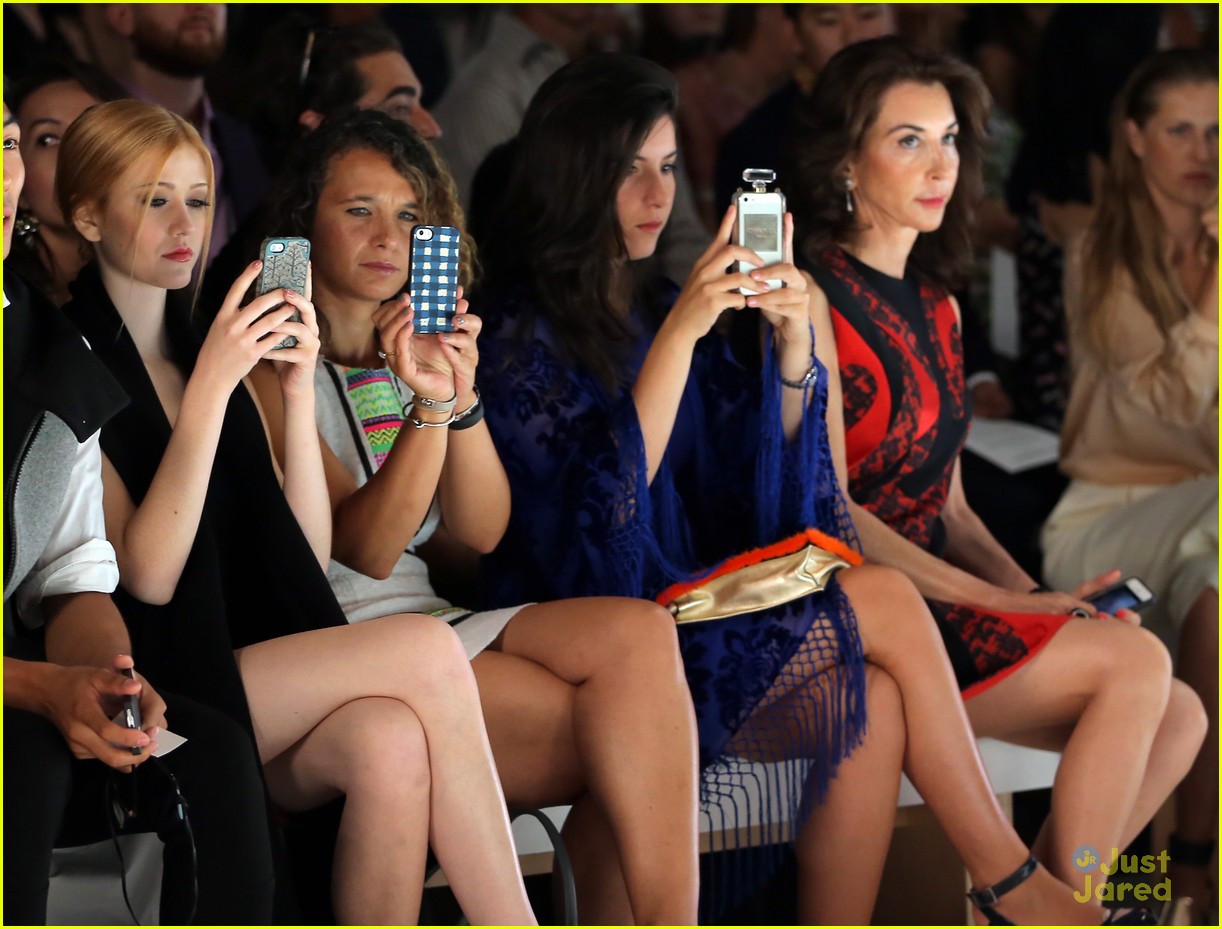 Katherine McNamara & Chloe Bridges Are Pretty Little Fashionistas at New York Fashion Week!