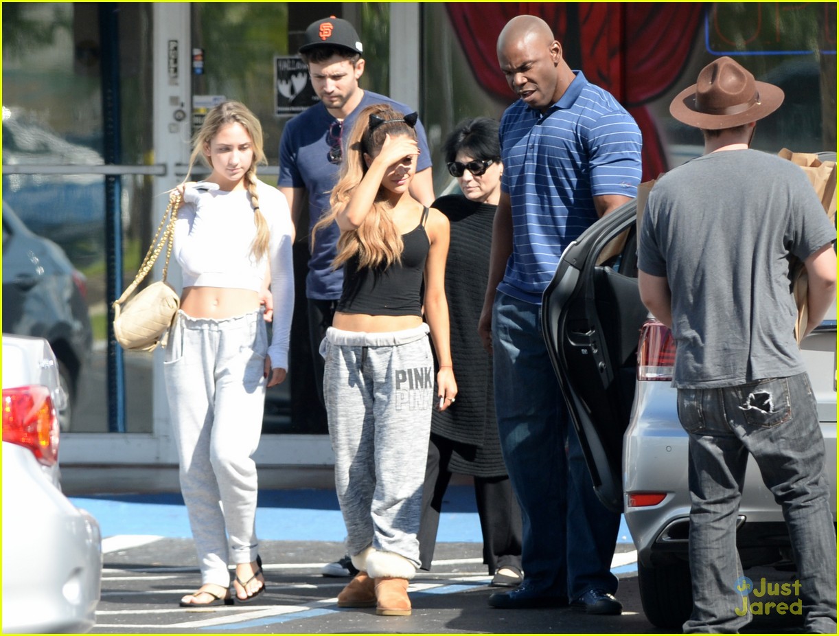 Ariana Grande Wears Cat Ears While Halloween Shopping