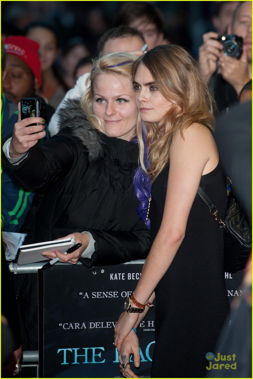 Cara Delevingne: Four 'Cara D for DKNY' Promo Stops Before 'Face of An Angel' Premiere