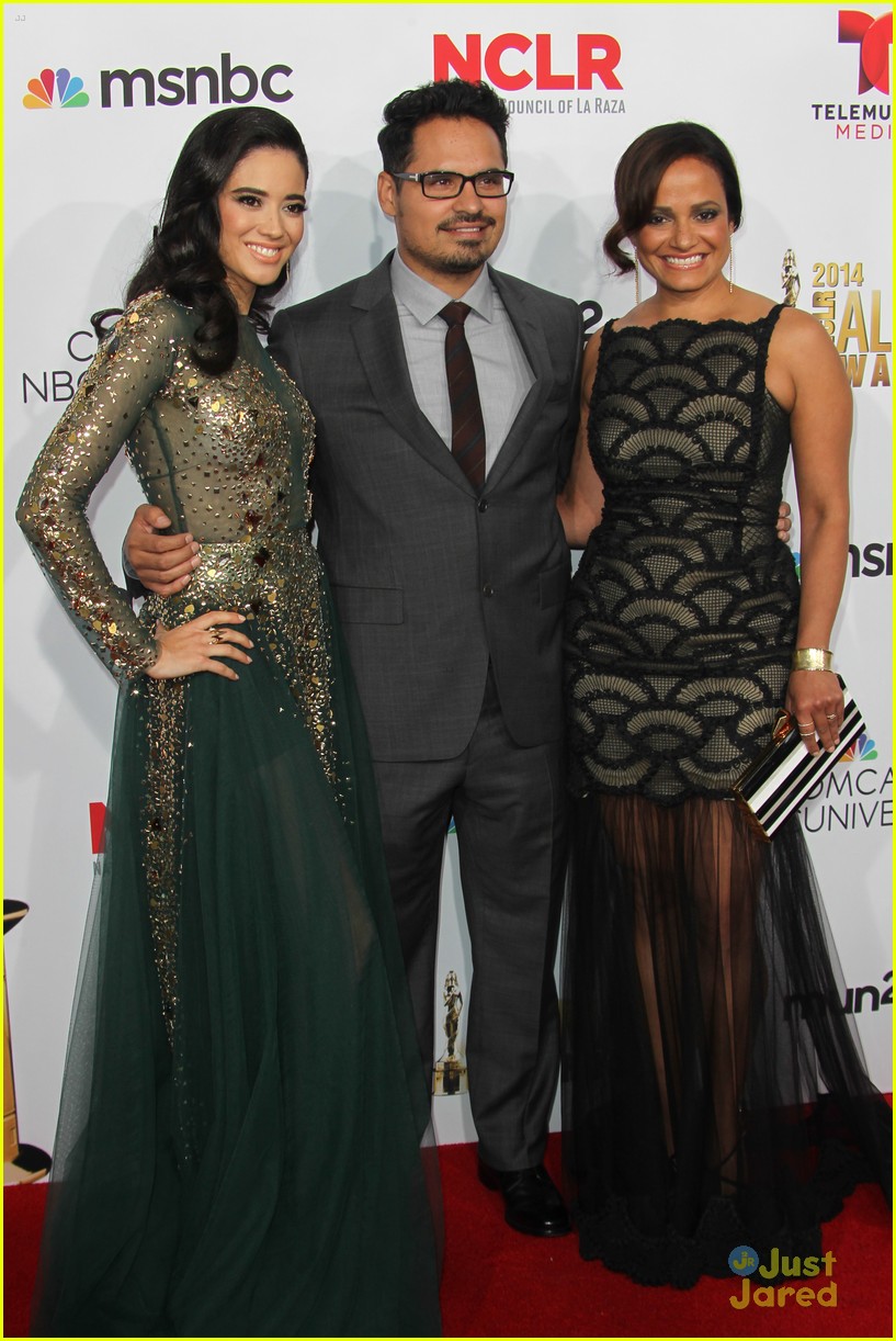 Edy Ganem & Fatima Ptacek Bring Glitter & Edge To ALMA Awards 2014